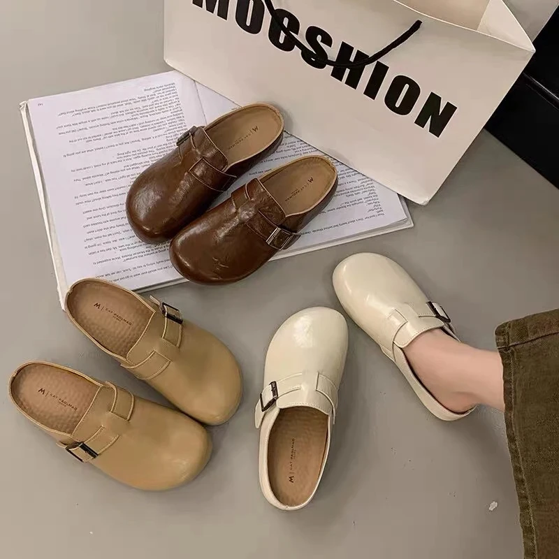 2152女士薄底勃肯半拖