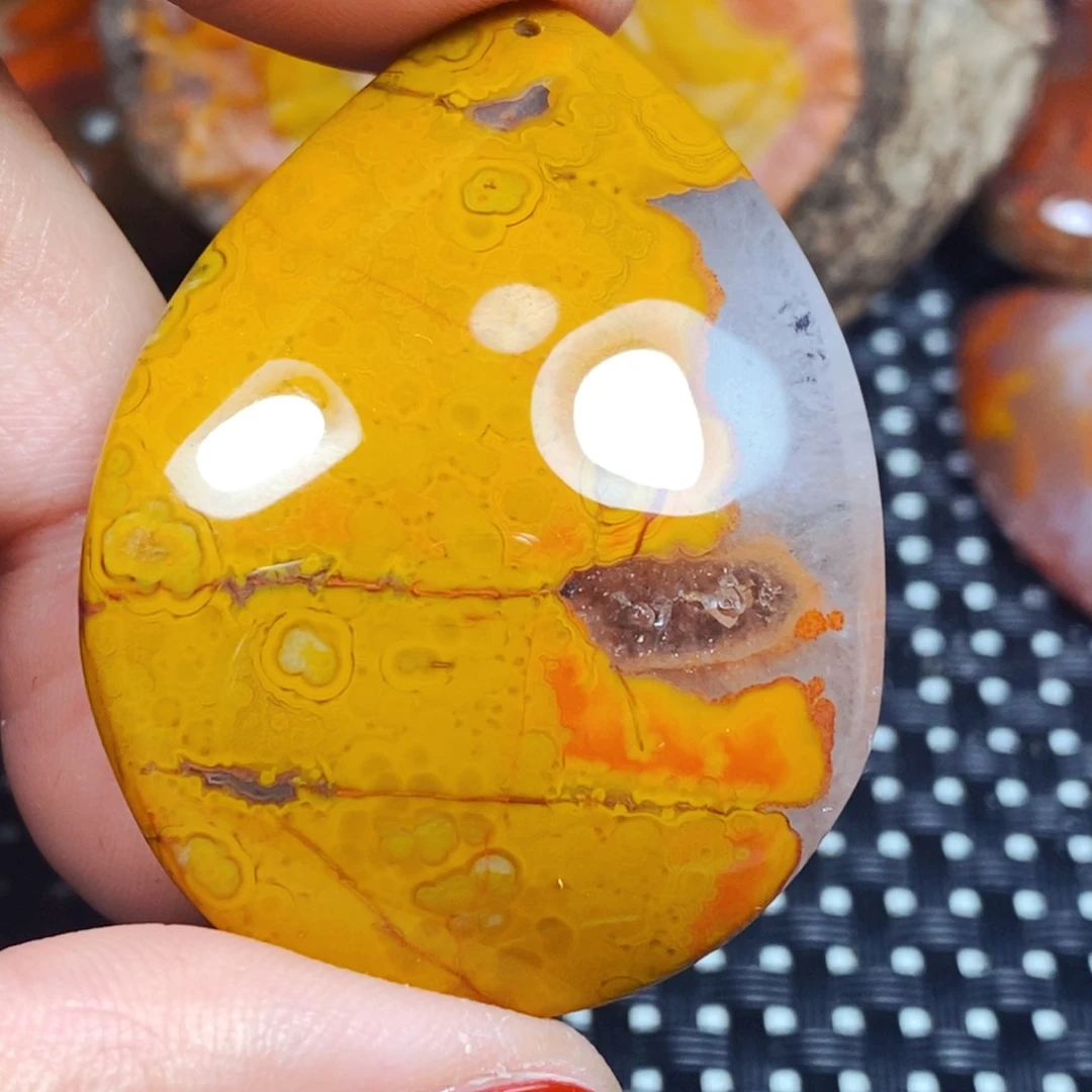 未镶嵌吊坠(不含链)玛瑙/玉髓雨*