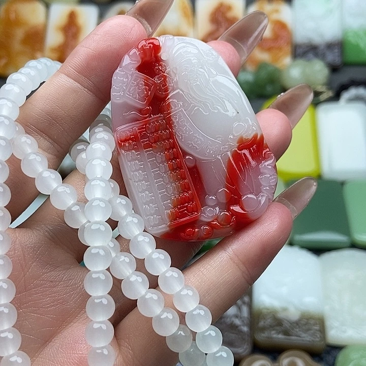 颈饰未镶嵌和田玉