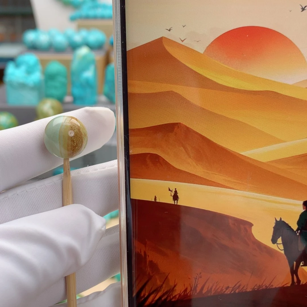 未镶嵌绿松石精品