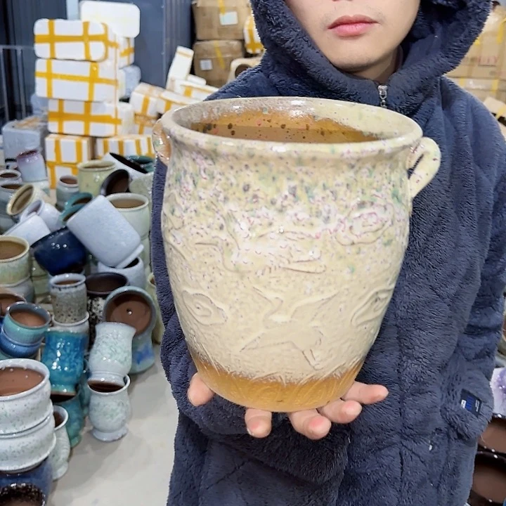 红陶微瑕颜色随机啦啦啦啦