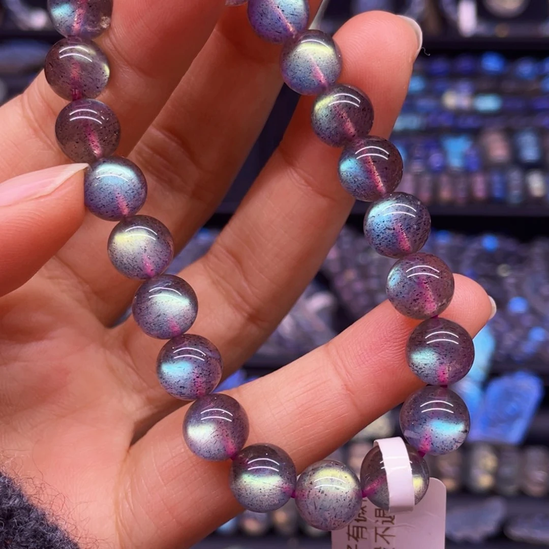 未镶嵌手串长石8.6左右