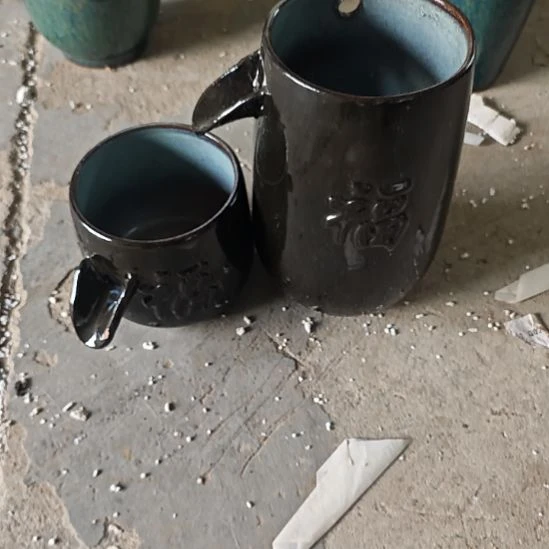 【闪购商品】黑色两个瑕疵福字流水