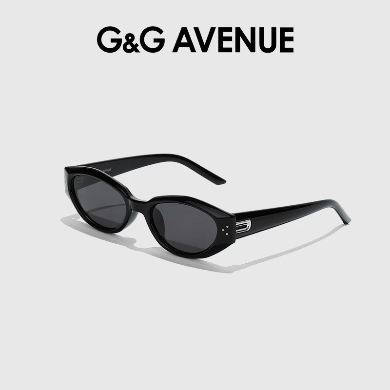 法国G&G AVENUE轻奢潮牌复古复古黑色墨镜潮流太阳眼镜-GYJ251103