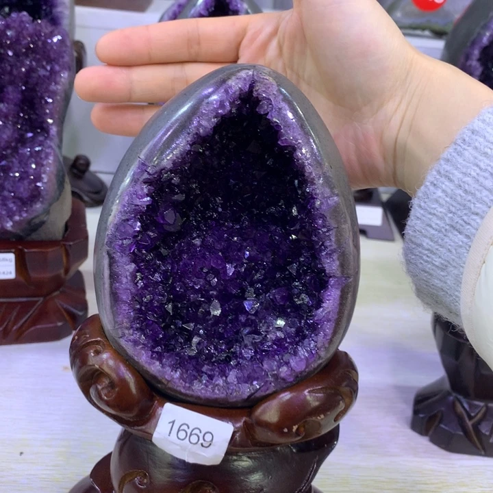 紫晶大型摆件（非配饰）未镶嵌