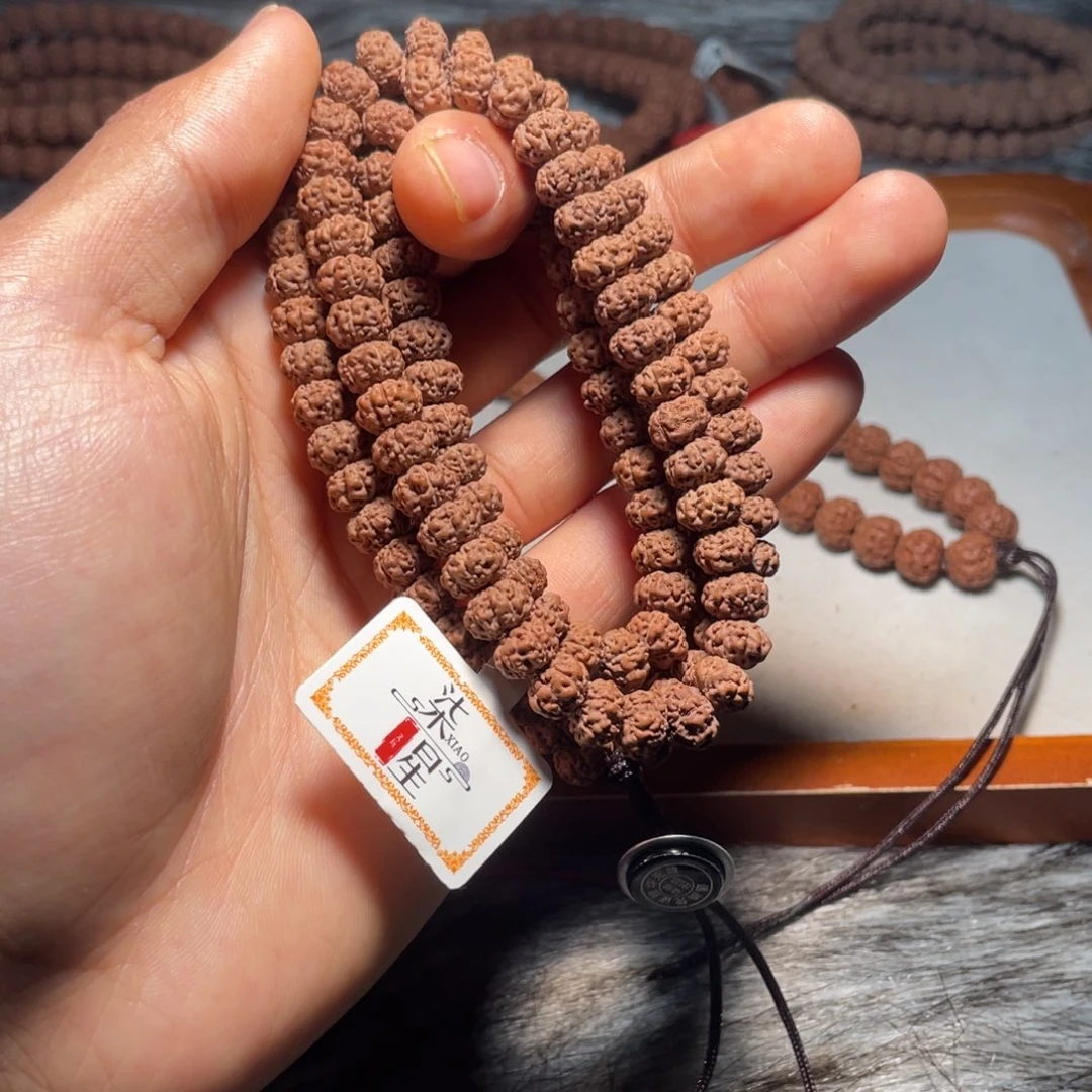 我***啊金刚菩提手串精挑战神双龙飞碟树祖108