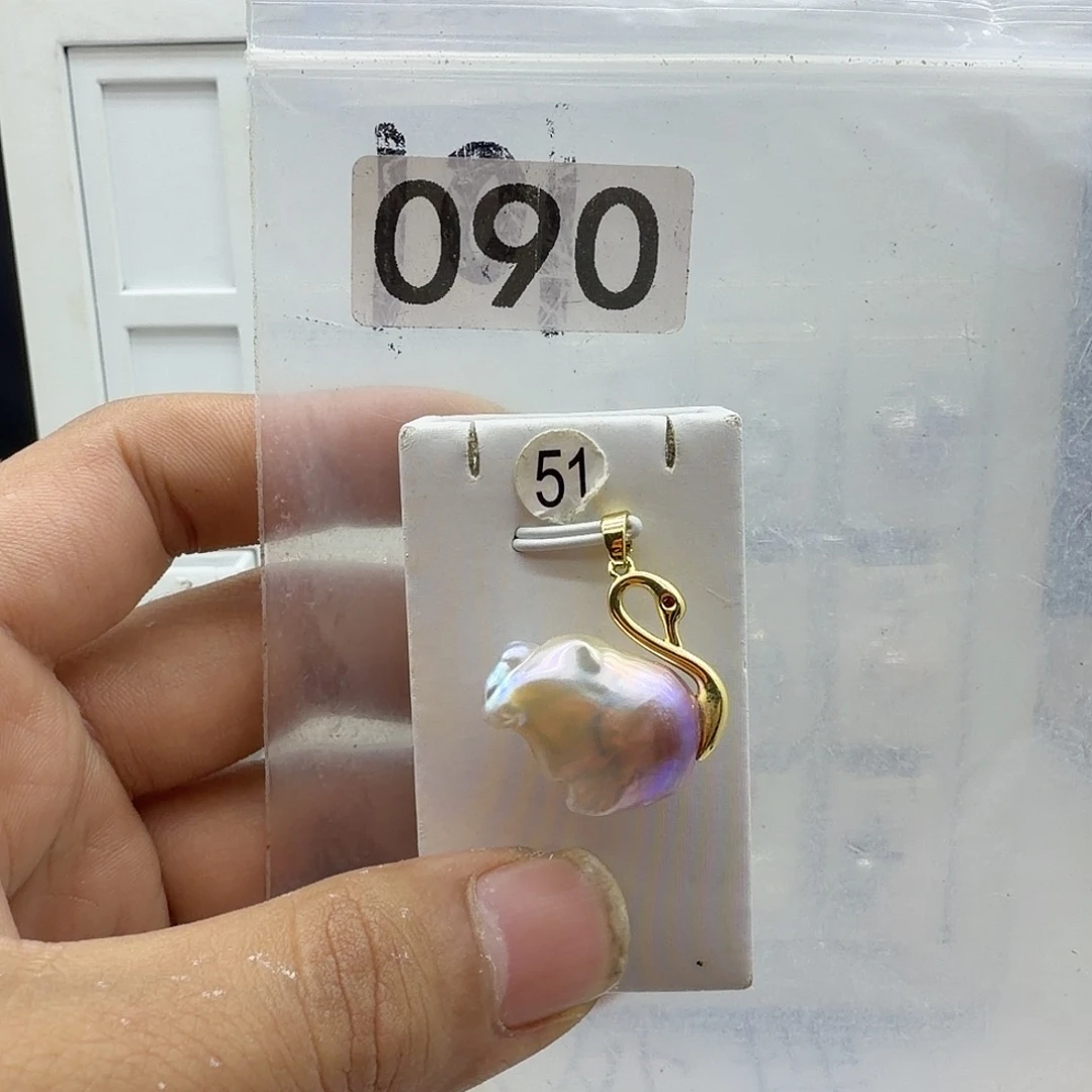 颈饰合金淡水珍珠