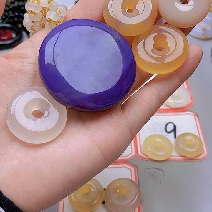 【闪购商品】未镶嵌玛瑙/玉髓珠宝半成品@****