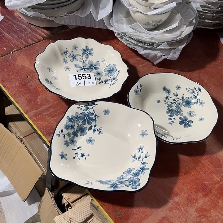 瓷微瑕外贸餐具1553