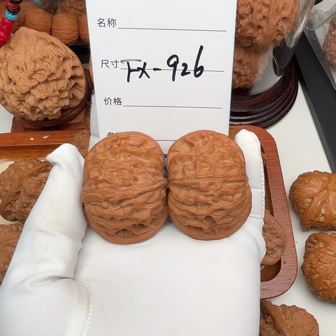小***兔吊坠文玩核桃蝴蝶磨