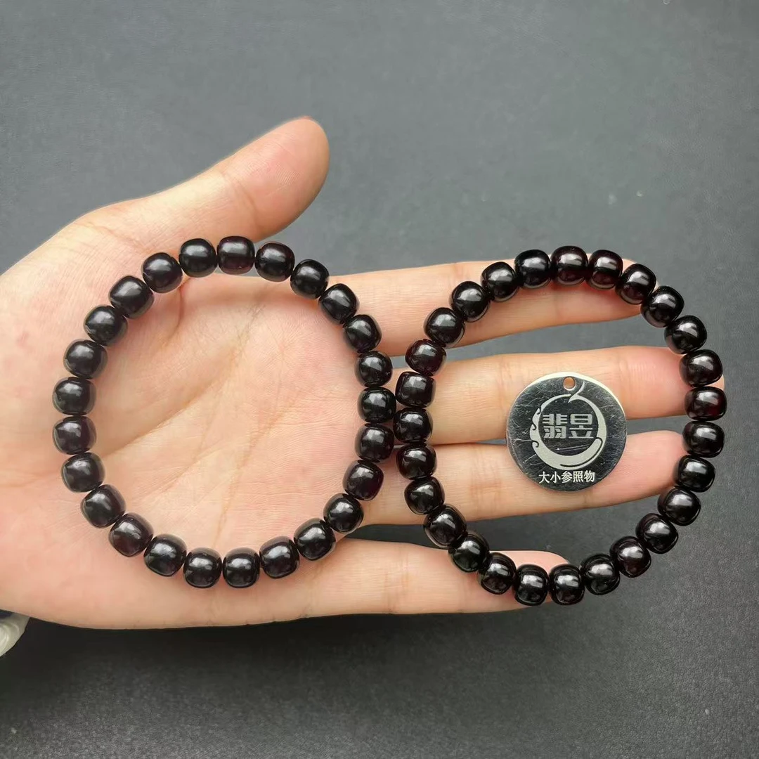 翡昱-N5-20544-琥珀手串/约7+/约24颗/-多样性发其一C