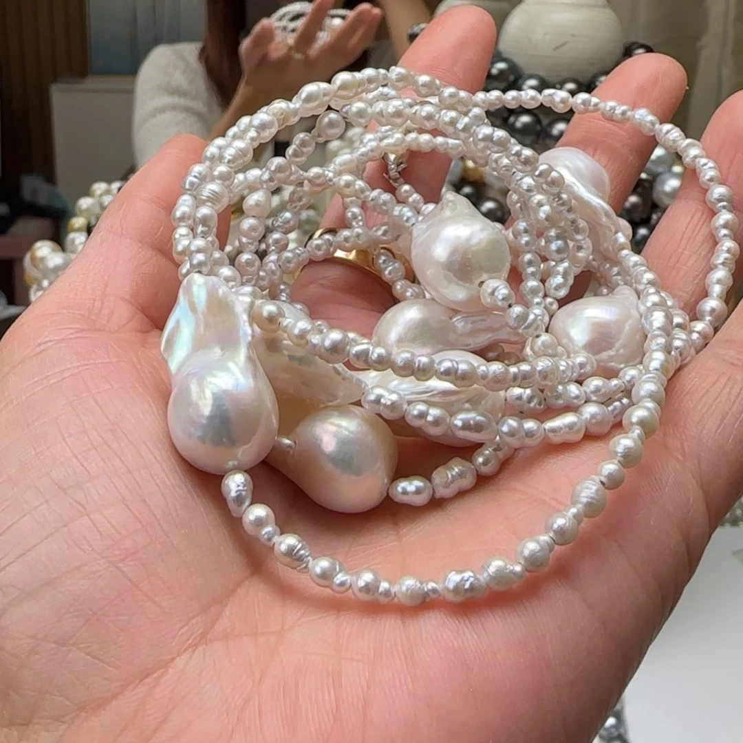 淡水珍珠颈饰未镶嵌