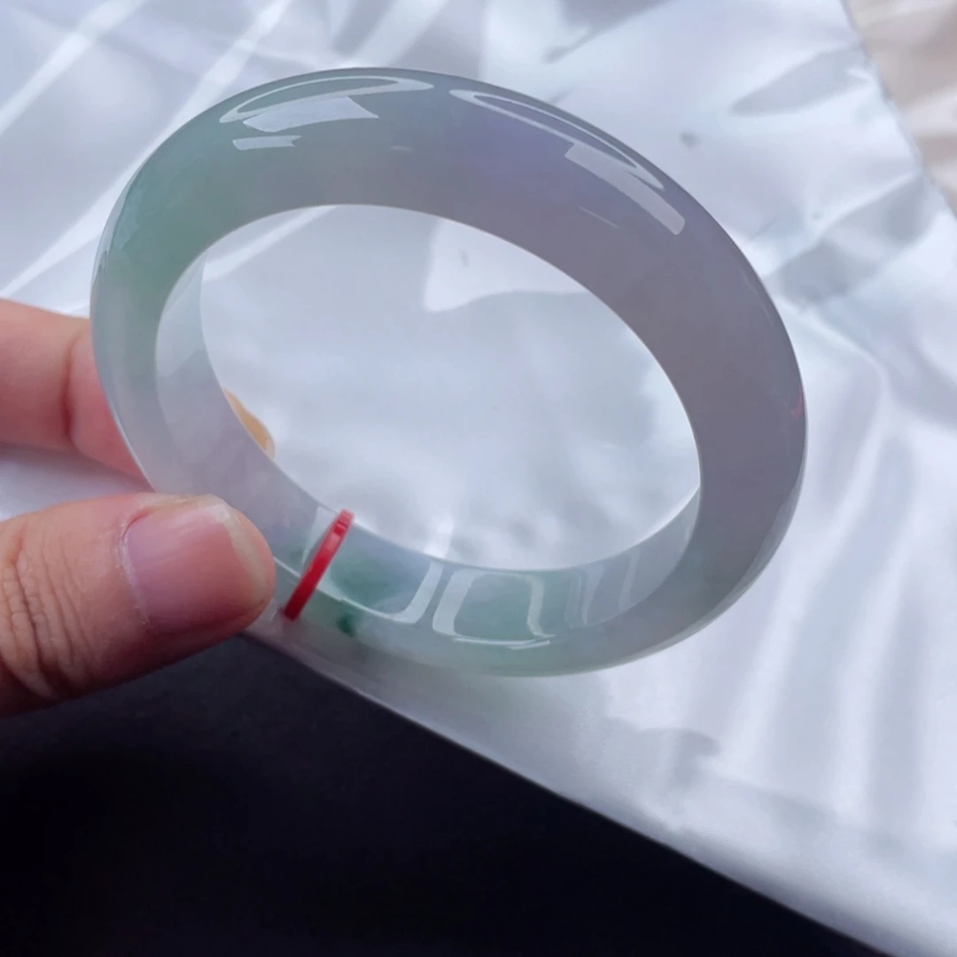 翡翠手镯未镶嵌正圈55