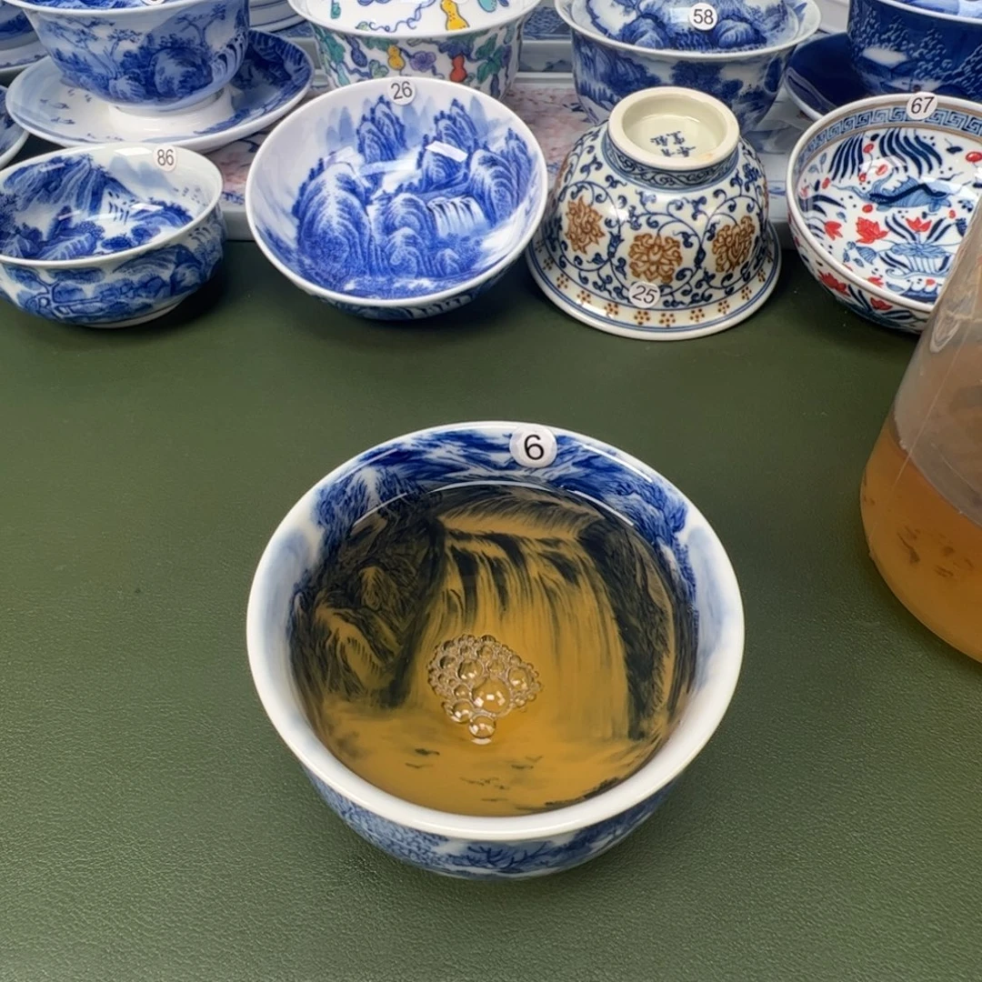 景德镇纯手工纯手绘茶具木木6