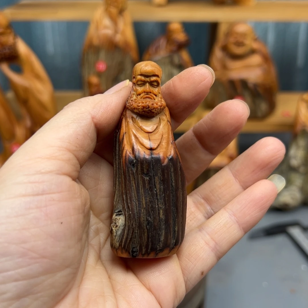 柏木崖柏木摆件手把件，20