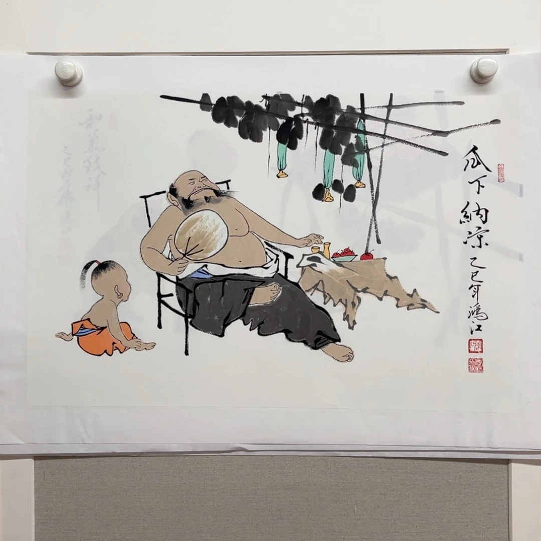 国画陈鸿江老师作品