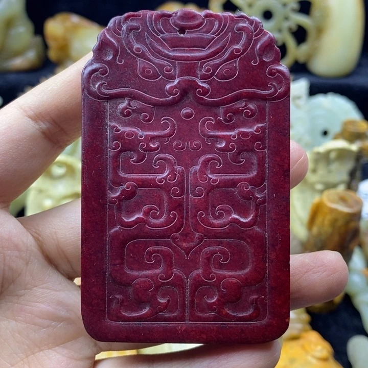 和田玉颈饰未镶嵌11