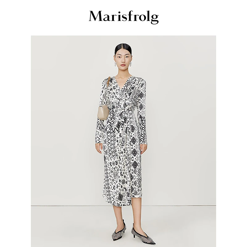 【艾钱钱精选】Marisfrolg玛丝菲尔连衣裙A1CX12886