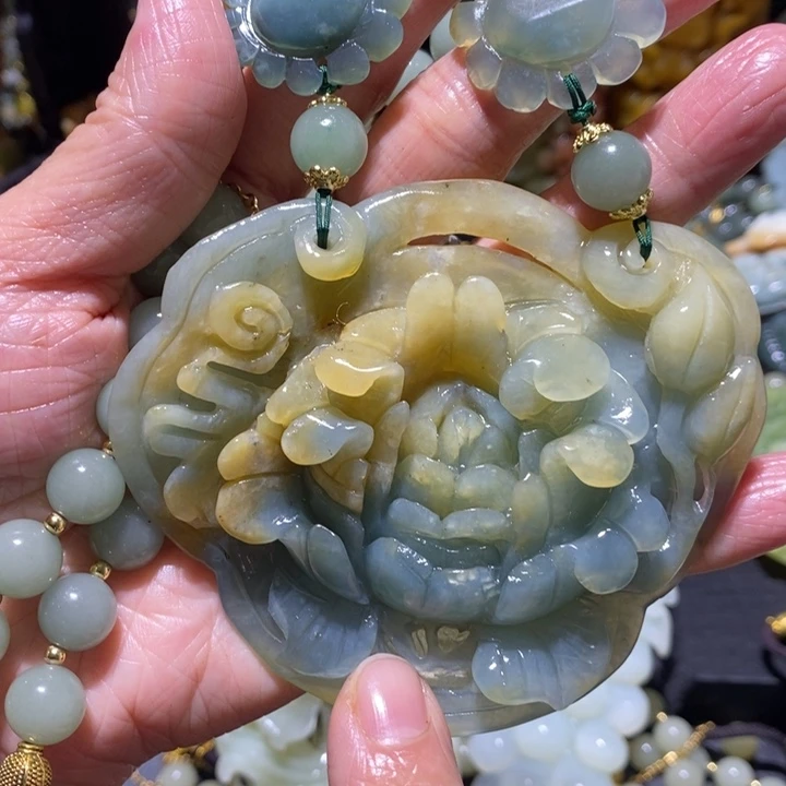 岫玉岫玉吊坠未镶嵌