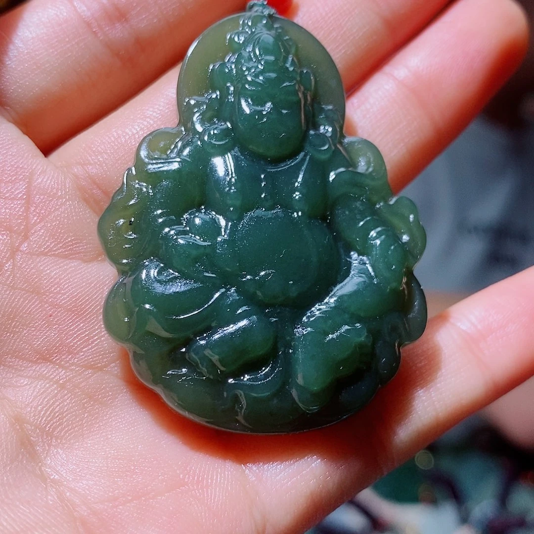 颈饰未镶嵌和田玉