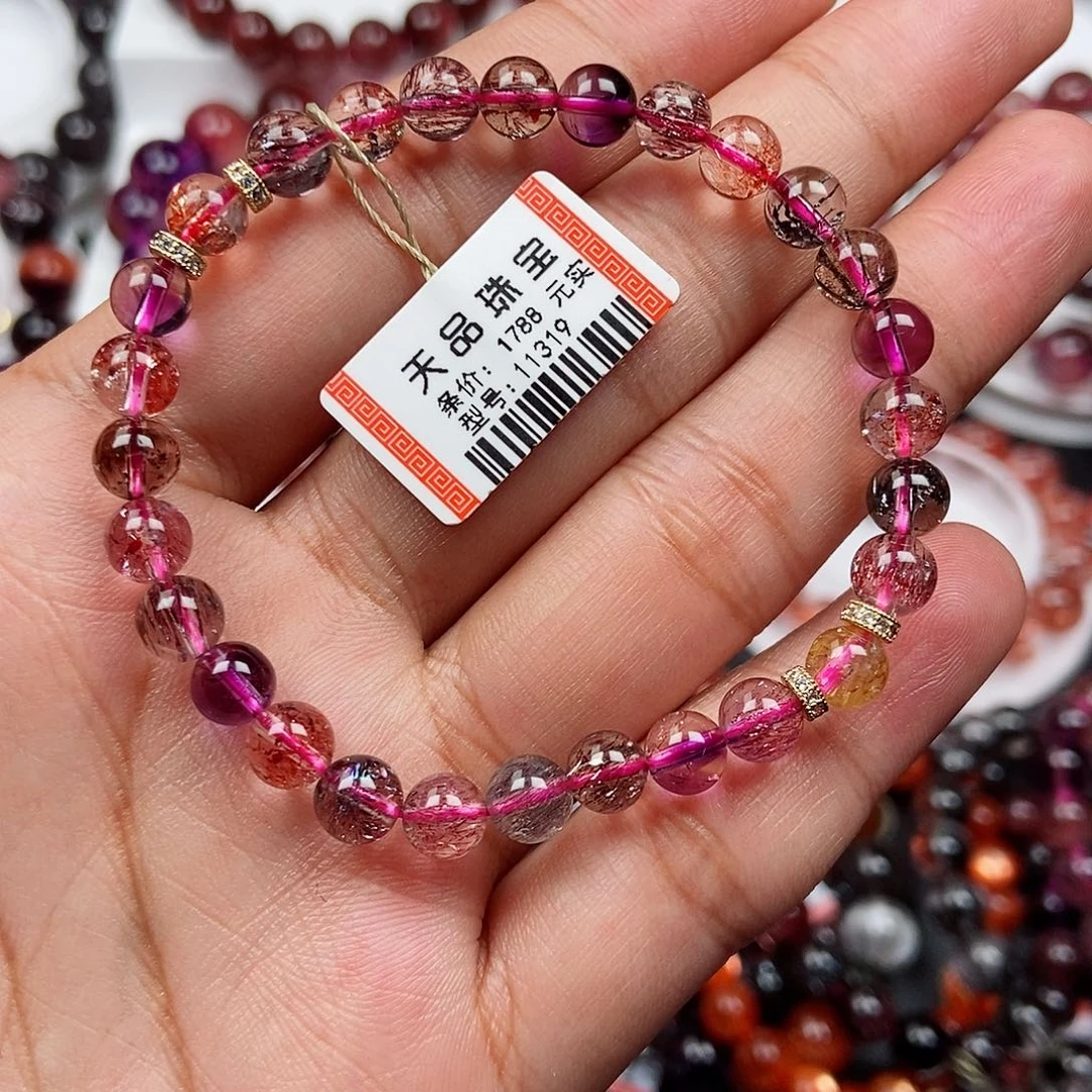 未镶嵌手链水晶超七11319