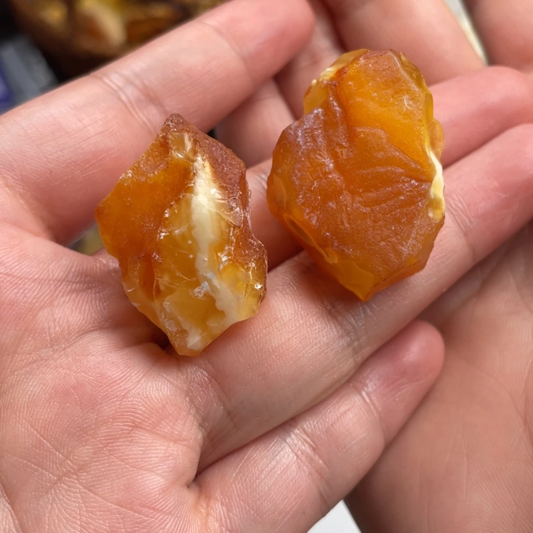 ****.定制琥珀未镶嵌天然蜜蜡原石