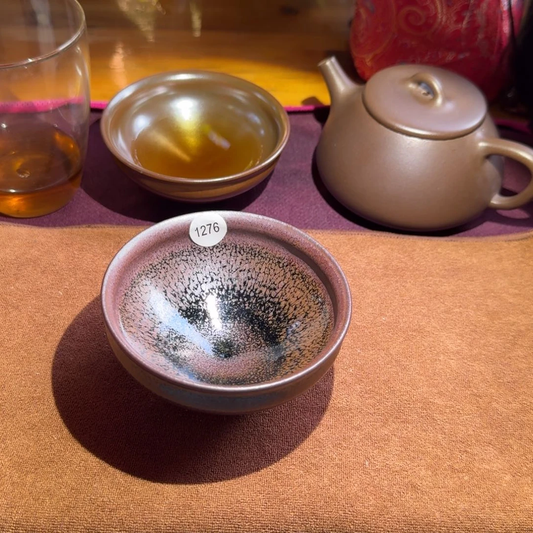 茶盏1276 秋罗龙窑柴烧手工茶盏