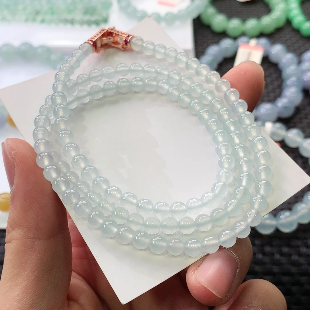 翡翠手链未镶嵌翡翠