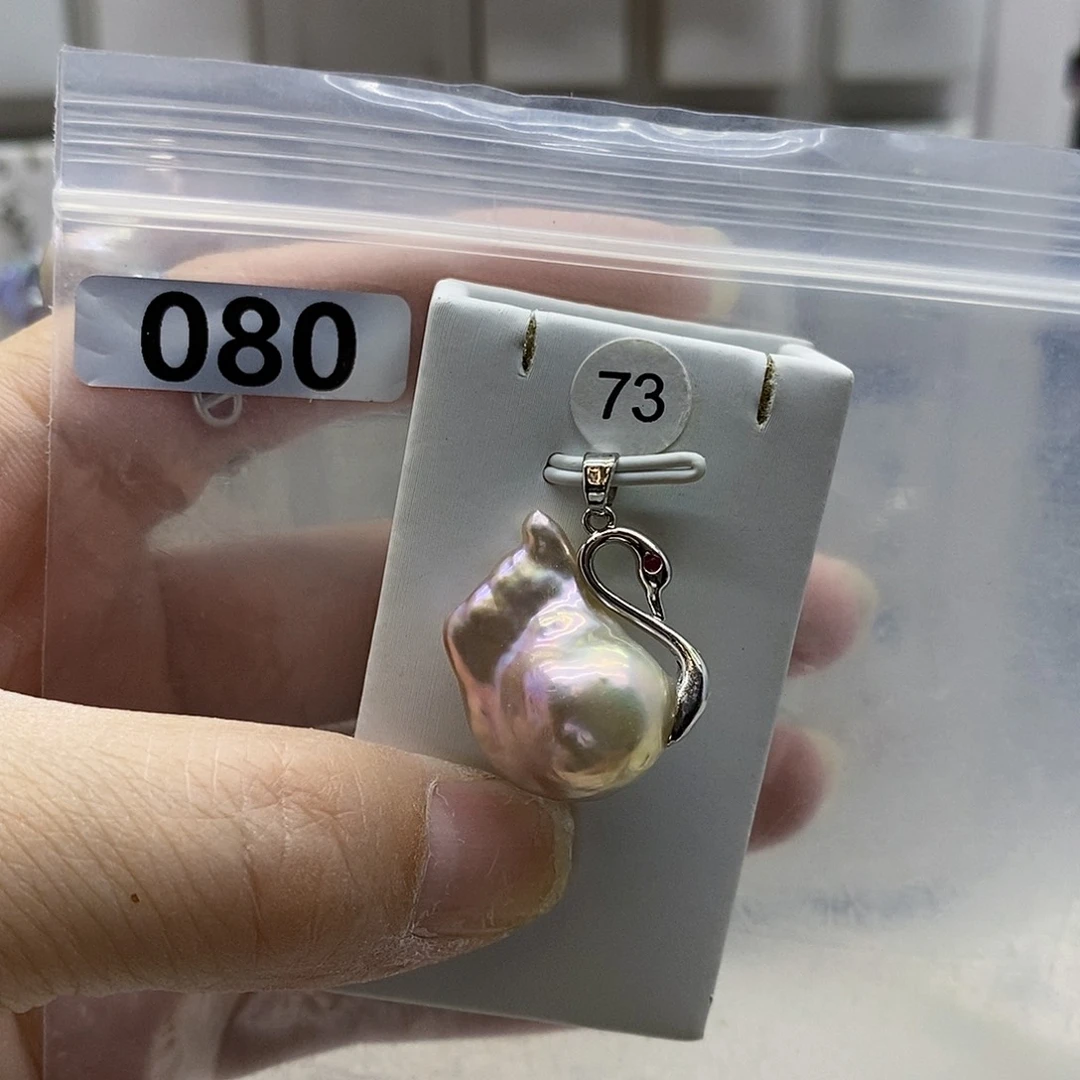 颈饰合金淡水珍珠