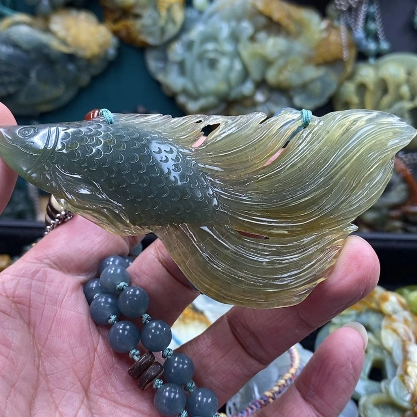 【闪购商品】未镶嵌蛇纹石玉吊坠