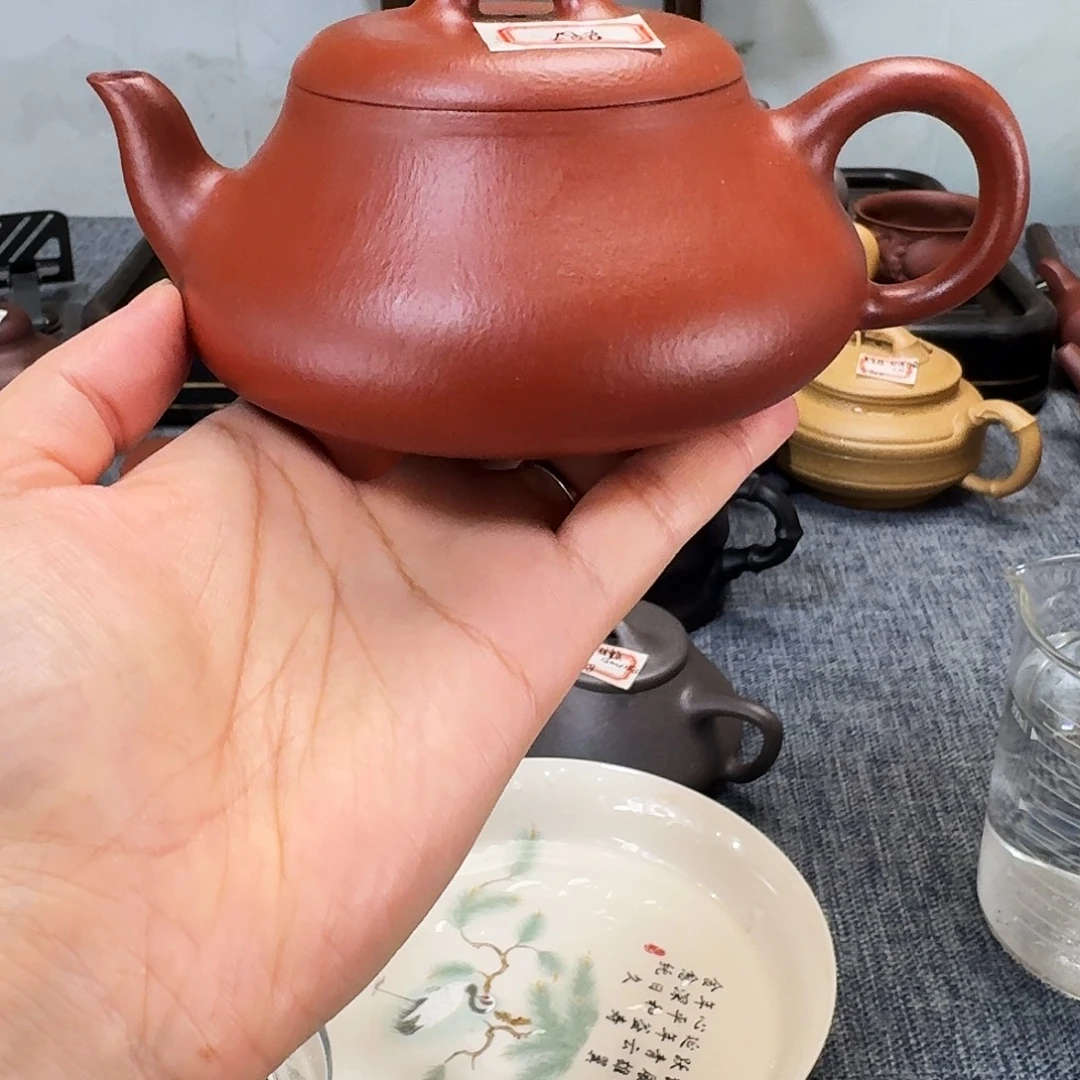 茶壶紫砂全手工紫砂壶汉棠