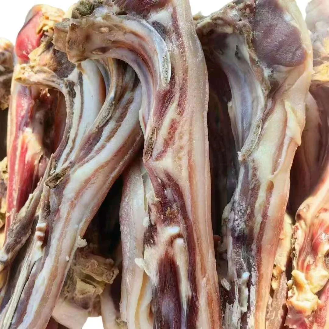 大别山金寨黑毛土猪肉，腌制腊肉，带骨肋条