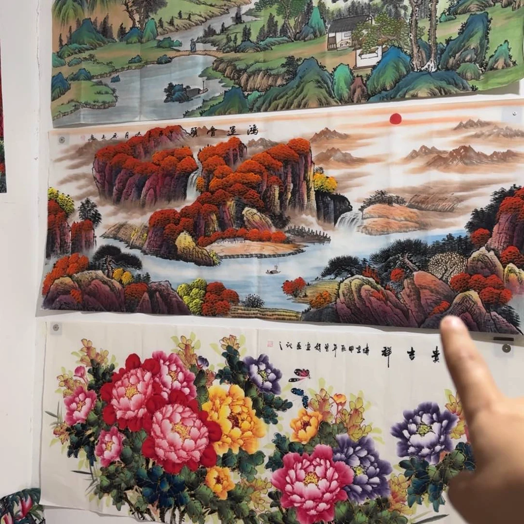 国画晓彤美术馆直播间