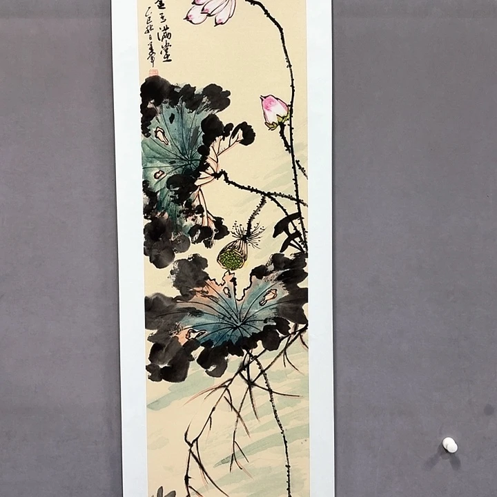 国画亲笔手绘放心去藏