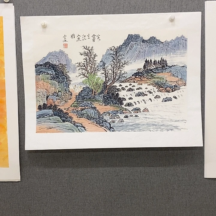 国画手写手绘作品50