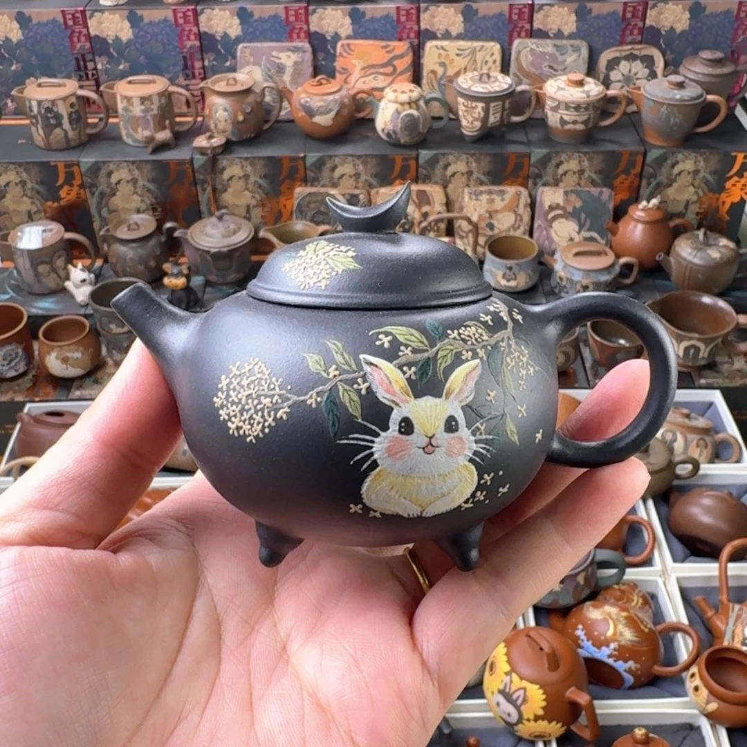 茶壶紫砂150cc原矿精工半手