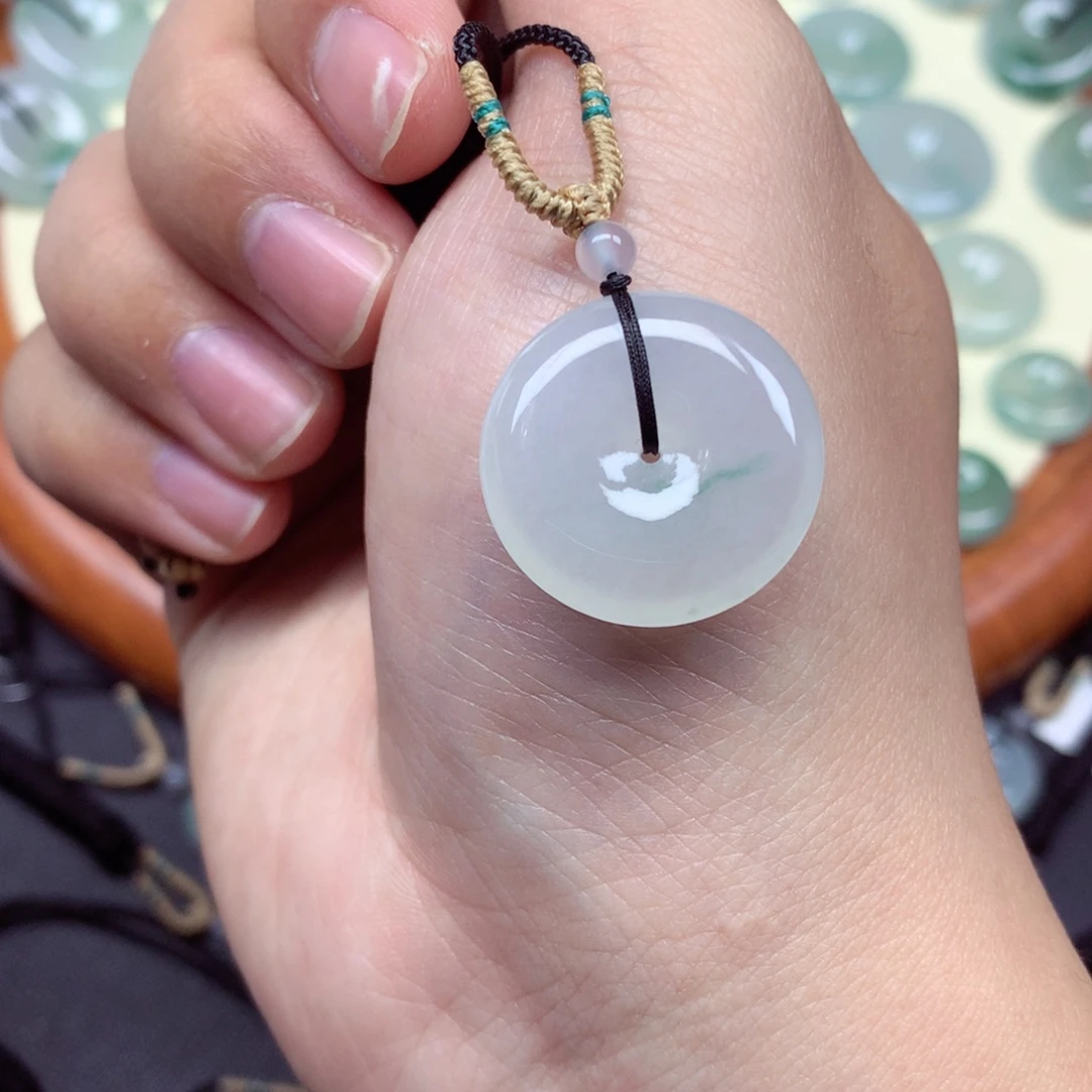 翡翠未镶嵌颈饰吊坠23/5.6mm