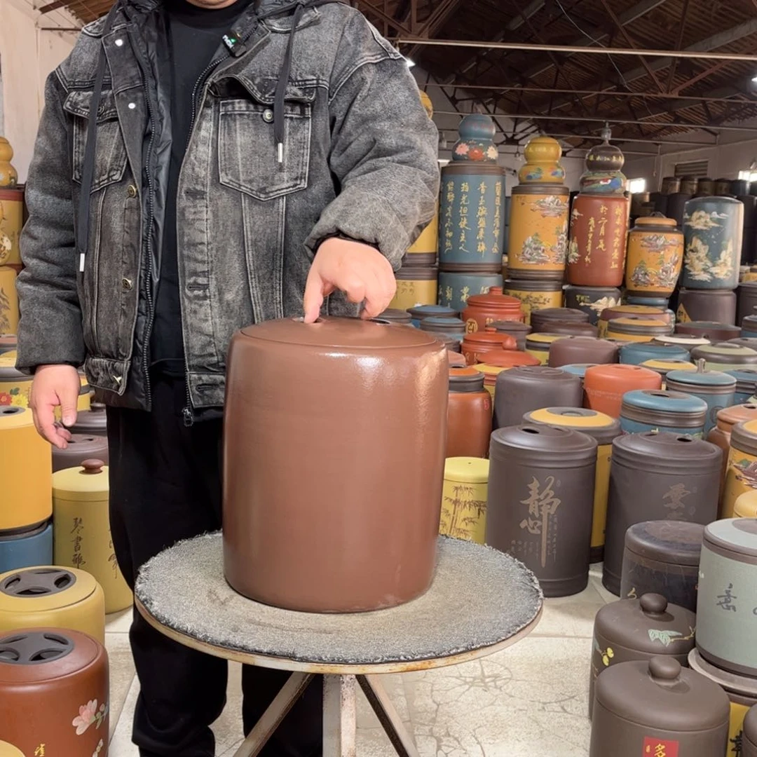 紫砂茶叶罐茶叶罐