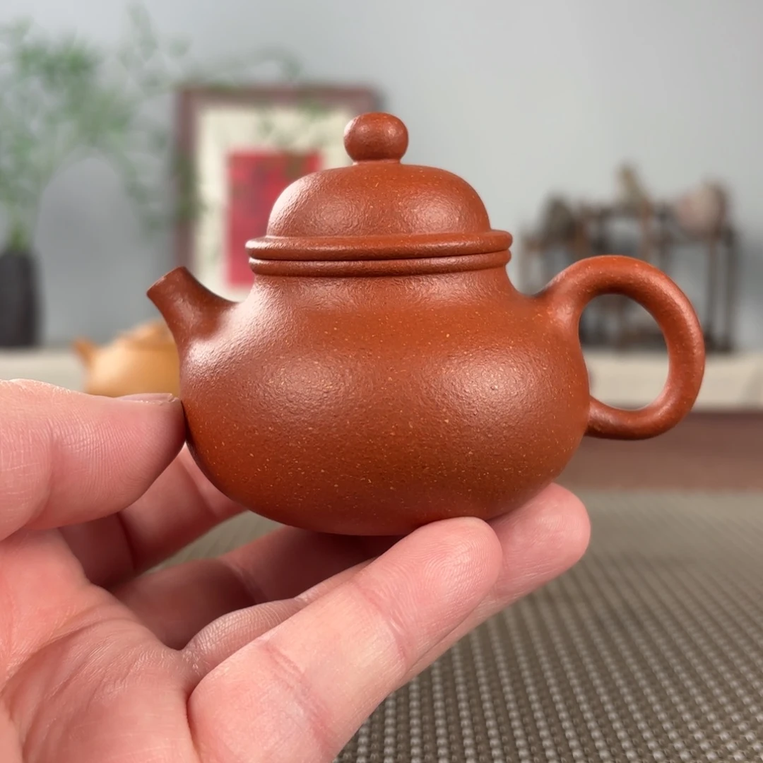 紫砂茶壶黄龙山原矿紫砂壶