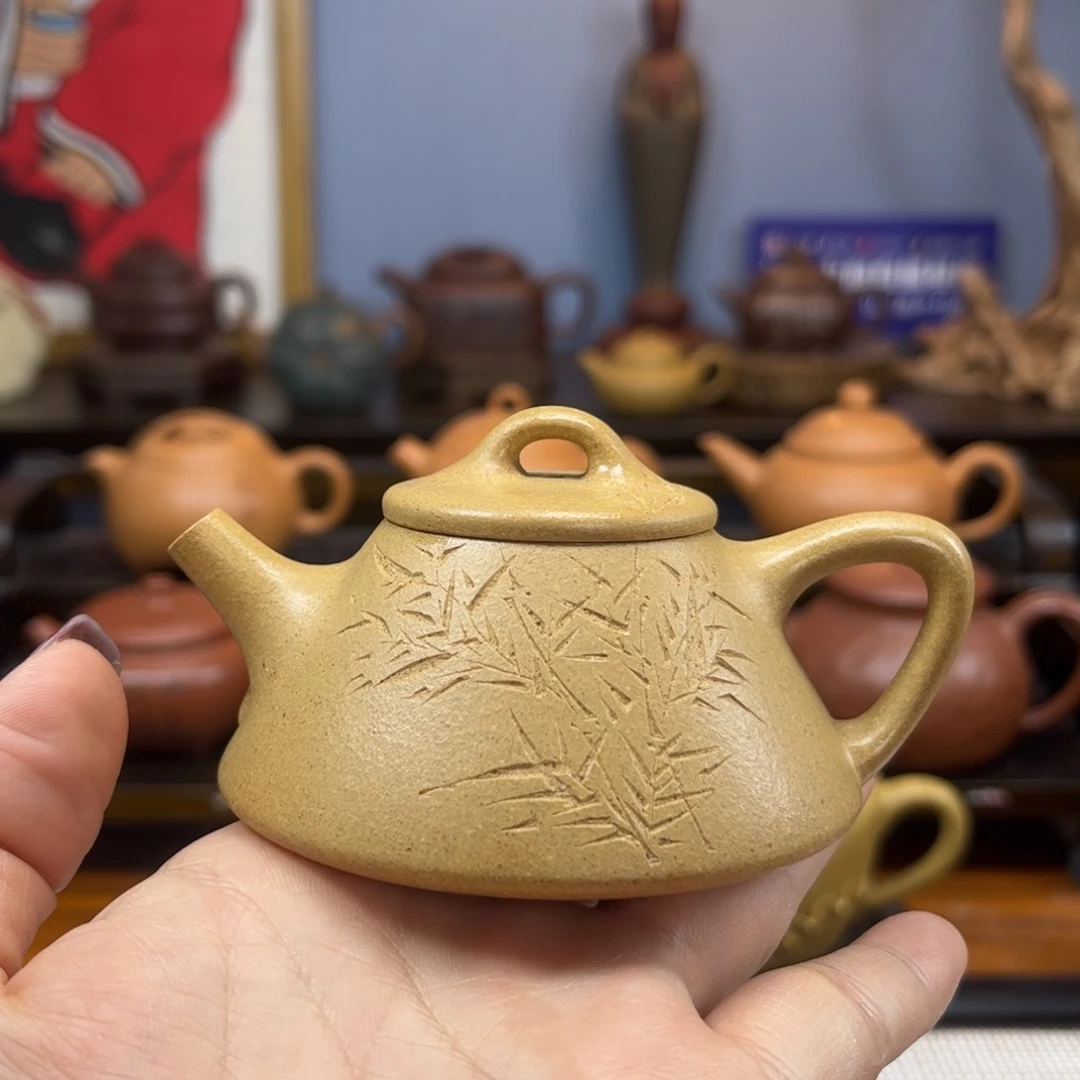 紫砂茶具半手工制作