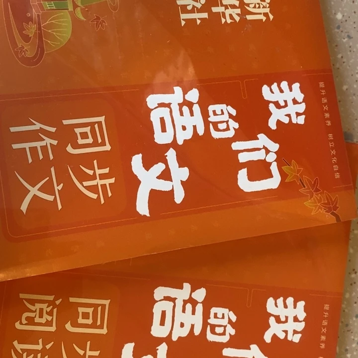 我们的语文四年级下册同步作文+同步阅读2本
