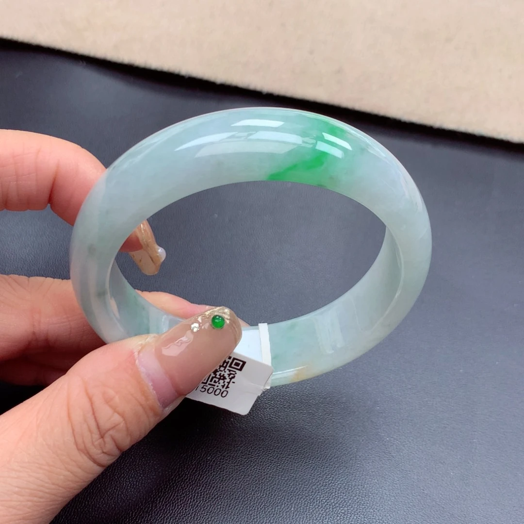 翡翠手镯未镶嵌缅甸翡翠手镯