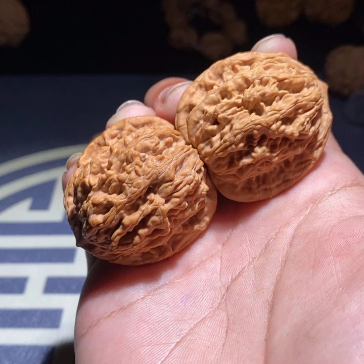 森***$吊坠文玩核桃虎头