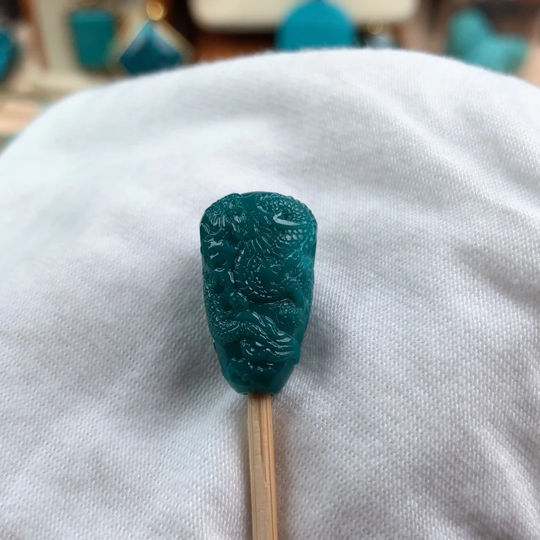 未镶嵌绿松石三通