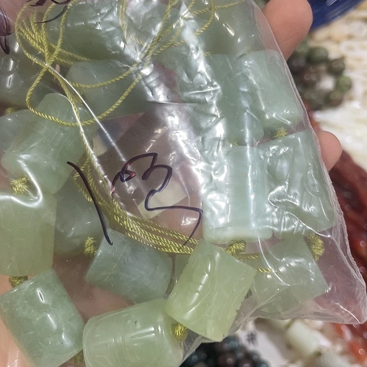 观***心合金玛瑙/玉髓珠宝半成品1号打包