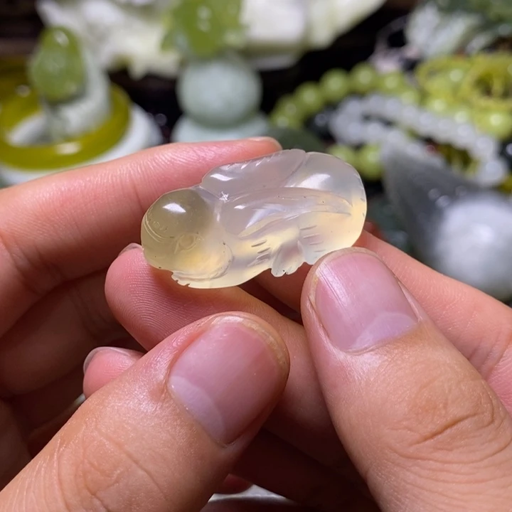 未镶嵌岫玉岫玉颈饰