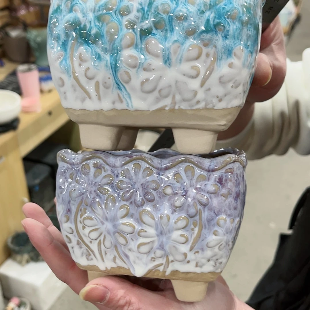 【闪购商品】陶瓷陶瓷多肉植物花盆