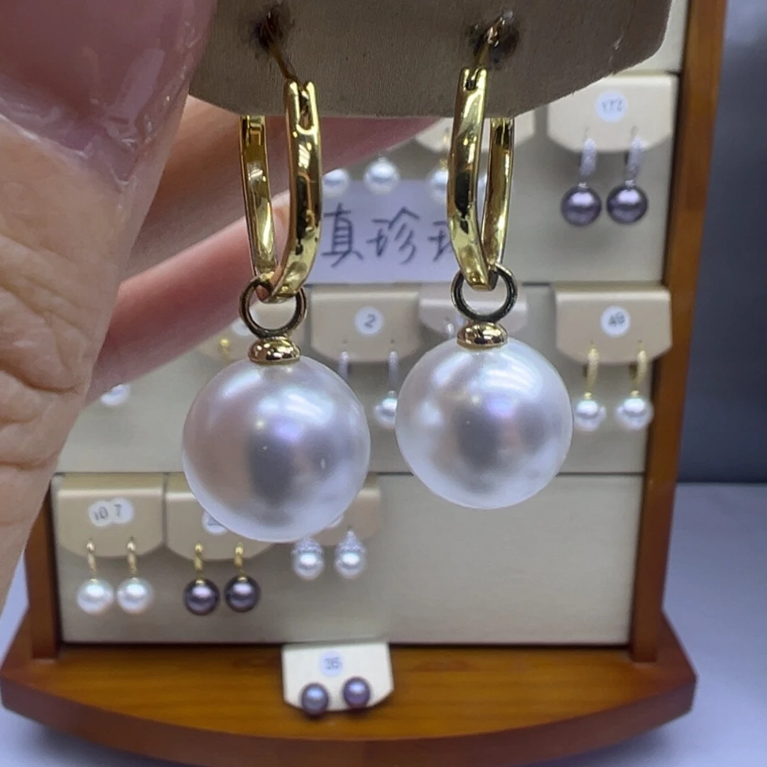 淡水珍珠耳饰未镶嵌