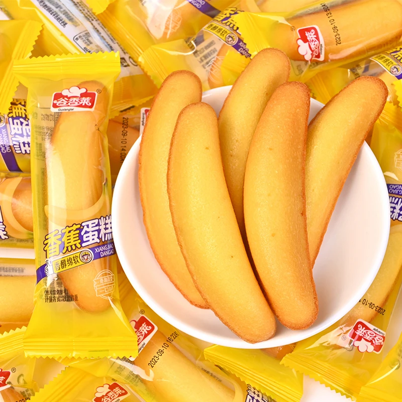 香蕉蛋糕面包整箱营养早餐传统糕点网红零食代餐休闲食品散装批发