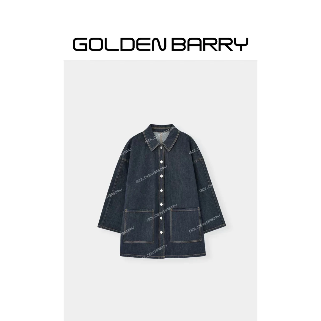 GOLDENBARRY|120126廓版休闲牛仔外套